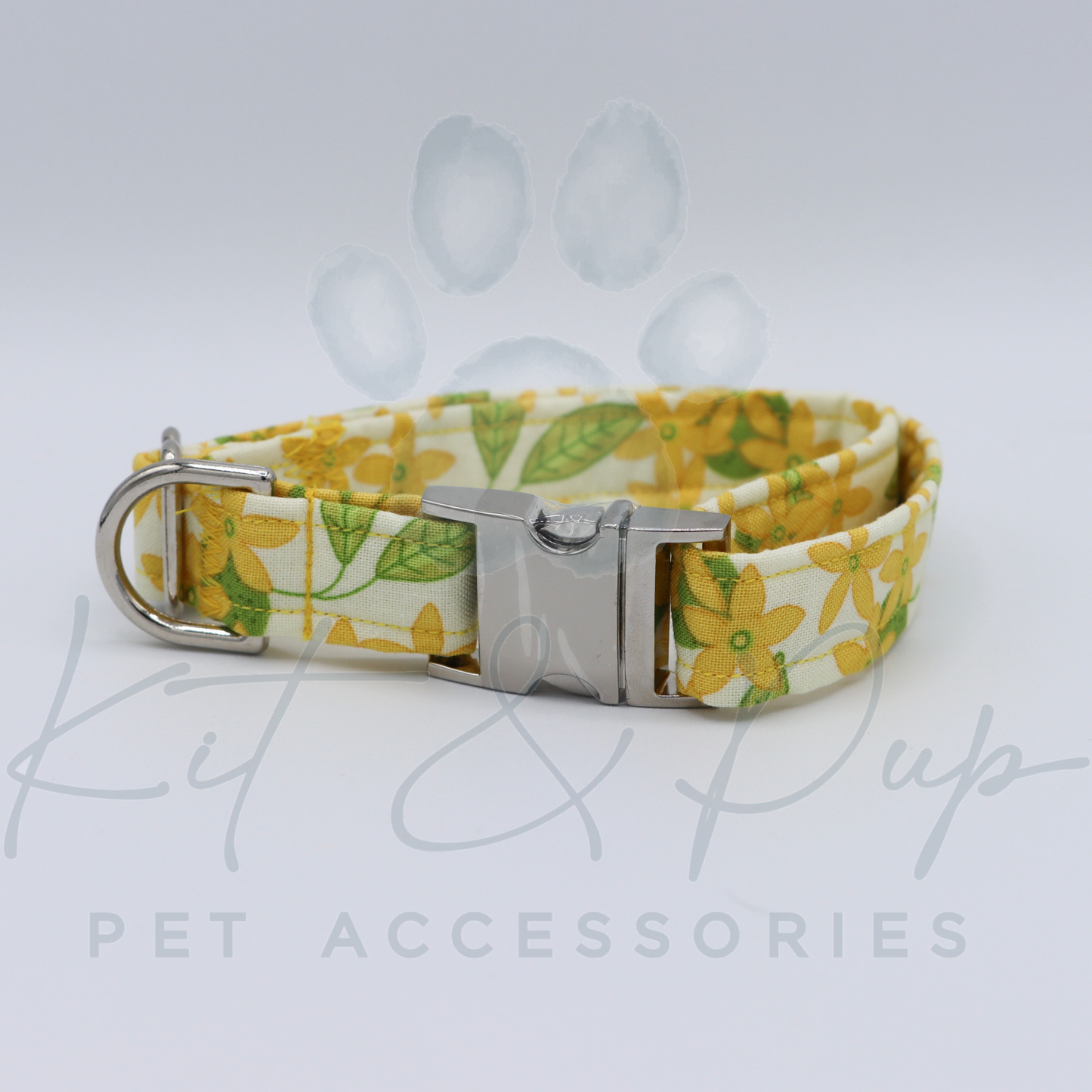 Lemony Garden Pet Collar