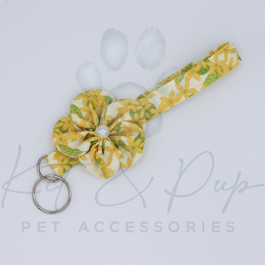 Lemony Garden Key Fob